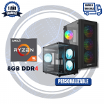 PC GAMER/TRABAJO, AMD Ryzen 5 5600G, 8GB RAM 3200MHZ, 512 GB M.2  (gráficos integrados)