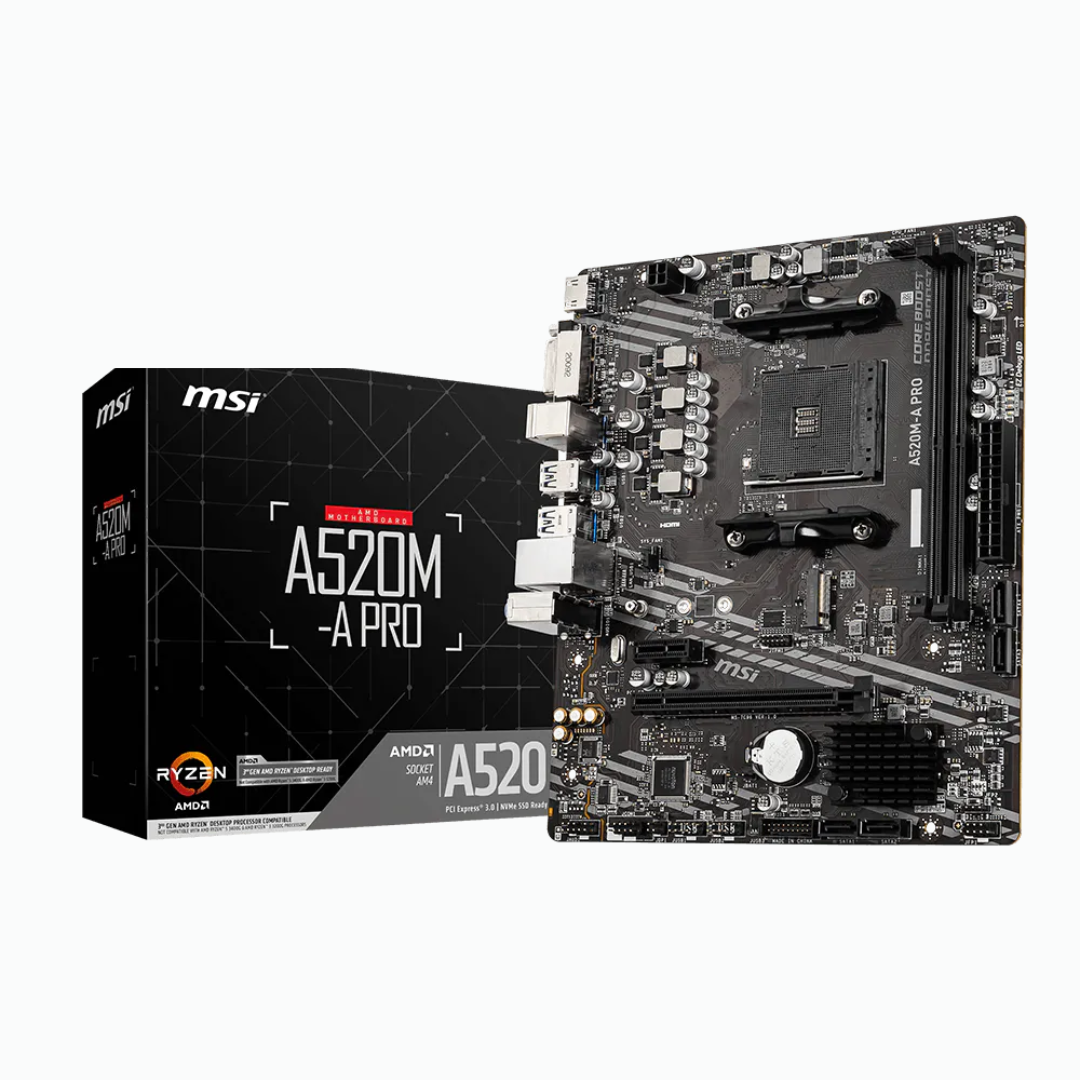 Placa Madre MSI A520M-A PRO