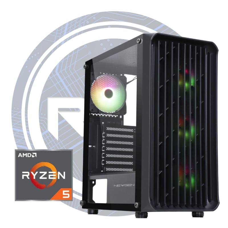 PC GAMER/TRABAJO, AMD Ryzen 5 5600G, 16GB RAM 3200MHZ, 512 GB M.2 ...