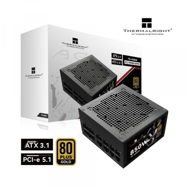 Fuente de Poder Thermalright 850W 80 PLUS GOLD Full modular (TR-AG 850)