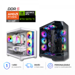 PC GAMER RTX 5070 TI  AMD R5 7600, 16GB DDR5, 1TB M.2