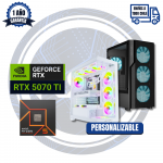 PC GAMER RTX 5070 TI  AMD R5 7600, 16GB DDR5, 1TB M.2