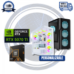 PC GAMER RTX 5070 TI, AMD Ryzen 5 9600X, 16GB DDR5, 1TB M.2