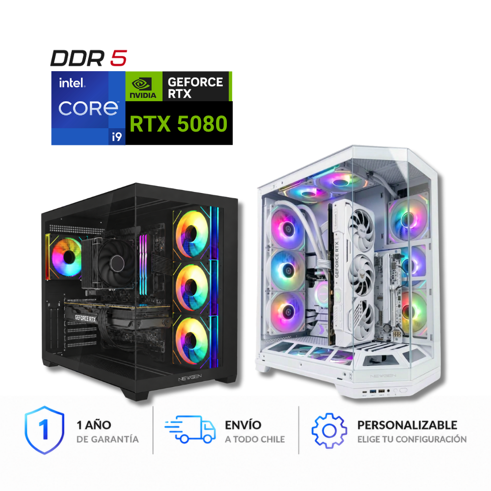 PC GAMER RTX 5080 , Intel I9 14900KF, 32GB RAM DDR5 , 2 TB M.2