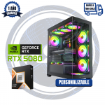 PC GAMER RTX 5080, AMD Ryzen 7 9800X 3D, 32GB DDR5, 2TB M.2