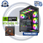PC GAMER RTX 5070 TI  AMD R5 7600, 32GB DDR5, 1TB M.2