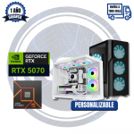 PC Gamer RTX 5070, AMD R5 7600, 16GB DDR5, 1TB M.2