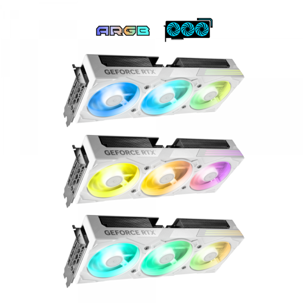 GALAX GeForce RTX 5070 Ti EX Gamer 1-Click OC White - Imagen 4