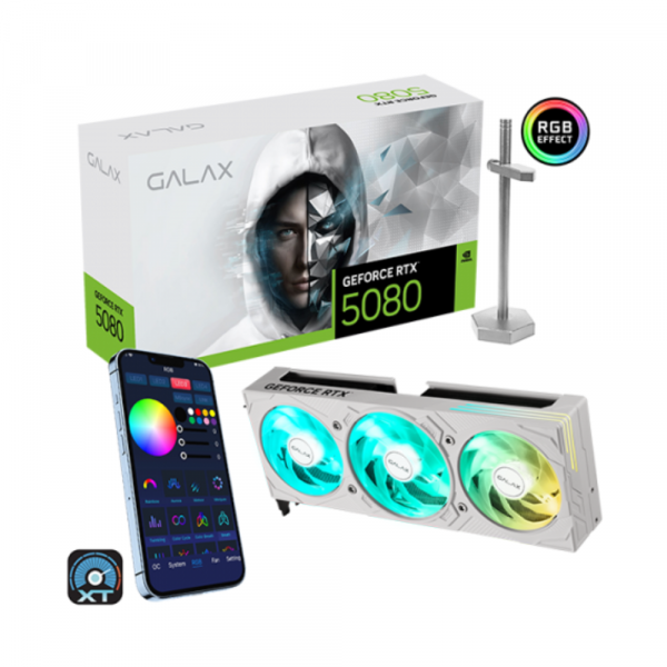 GALAX GeForce RTX 5080 EX Gamer 1-Click OC White