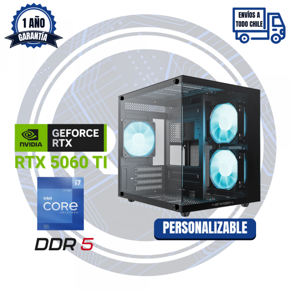 PC GAMER RTX  5060 TI, Intel I7 12700KF, 32GB RAM DDR5 , 1TBM.2
