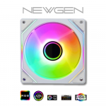 Ventilador NEWGEN Edge R White ARGB 120mm (Reverse)