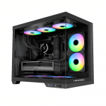 Gabinete NEWGEN COBALT XL Glass ATX BTF Black (5 Fans ARGB)