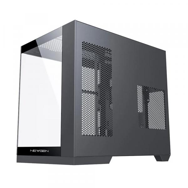 Gabinete NEWGEN COBALT XL Glass ATX BTF Black (5 Fans ARGB) - Imagen 3