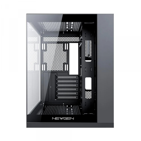 Gabinete NEWGEN COBALT XL Glass ATX BTF Black (5 Fans ARGB) - Imagen 5