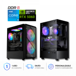 PC GAMER RTX 5060, Intel I5 12400F, 16GB RAM DDR5, 1TB M2