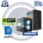 PC GAMER RTX 5060, Intel I5 14400F, 16GB RAM DDR5, 1TB M2
