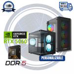 PC GAMER RTX 5060, AMD Ryzen 5 9600X, DDR5 16GB RAM, 1TB M.2