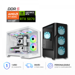 PC GAMER RTX 5070, AMD Ryzen 5 8400F, 16GB RAM DDR5, 1TB M.2
