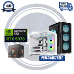 PC GAMER RTX 5070, AMD Ryzen 5 8400F, 16GB RAM DDR5, 1TB M.2