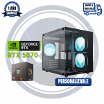 PC GAMER RTX 5070, AMD Ryzen 5 8400F, 16GB RAM DDR5, 1TB M.2