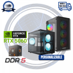 PC GAMER RTX 5060, AMD Ryzen 5 8400F, 16GB RAM DDR5, 512GB M.2