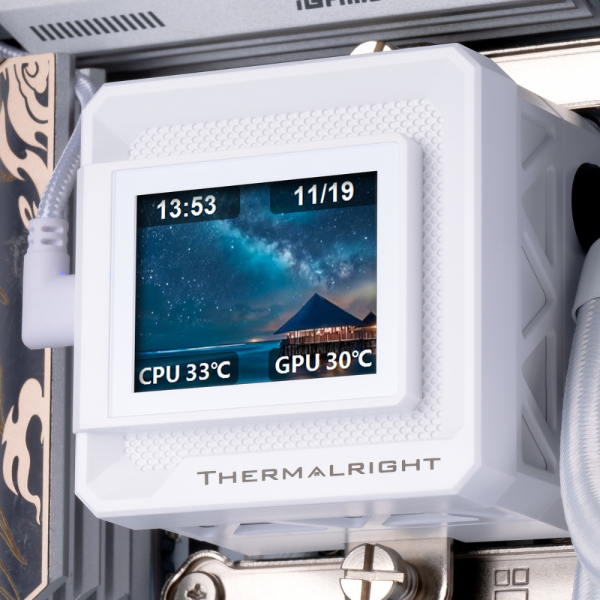 Refrigeración Líquida Thermalright Frozen Warframe 240 SE ARGB WHITE - Imagen 6
