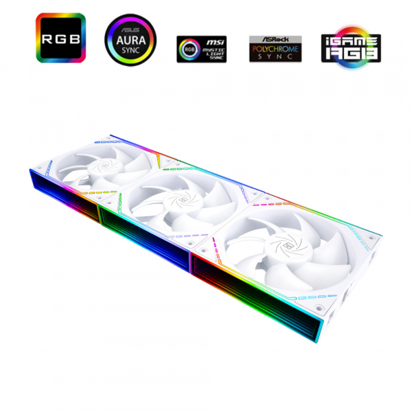 Ventiladores Thermalright TL-M12QW White (Pack X3)