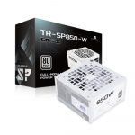 Fuente de poder 850W Certificación Platino White