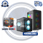 PC GAMER/TRABAJO, AMD Ryzen 3 3200G, 16GB RAM 3200MHZ, 512 GB M.2 (gráficos integrados)