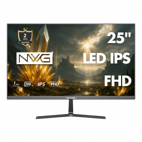 Monitor NEWGEN PRISM 25"/ FHD/ IPS/ 200Hz/ 1MS