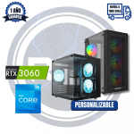 PC GAMER RTX 3060 12GB, Intel I5 12400F, 16GB RAM, M.2 512GB