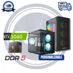 PC GAMER RTX 3060 12GB, AMD Ryzen 5 8400F, 16GB RAM DDR5, 512GB M.2
