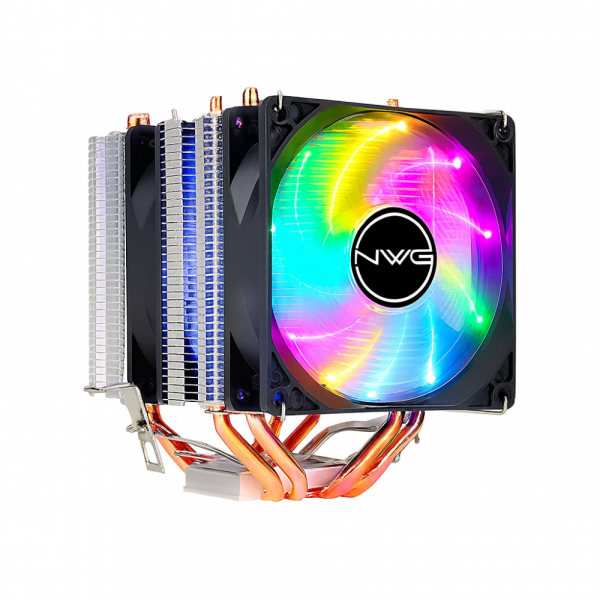 Cooler CPU NEWGEN Twin Vortex Black (ARGB)