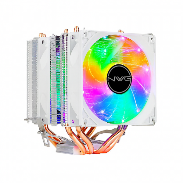 Cooler CPU NEWGEN Twin Vortex White (ARGB)