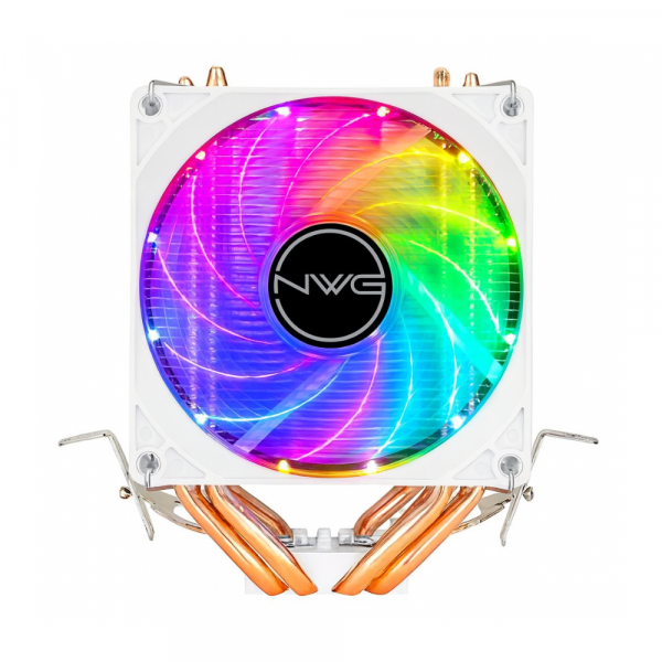 Cooler CPU NEWGEN Twin Vortex White (ARGB) - Imagen 2
