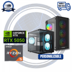 PC GAMER RTX 5050 8GB, AMD Ryzen 5 5500, 16GB RAM 3200MHZ, 512GB M.2