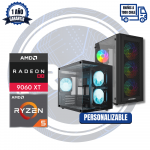 PC GAMER AMD RX 9060XT, AMD Ryzen 5 5500, 16GB RAM 3200MHZ, 512GB M.2