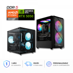 PC GAMER RTX 5050 8GB , AMD Ryzen 5 8400F, 16GB RAM DDR5, 512GB M.2