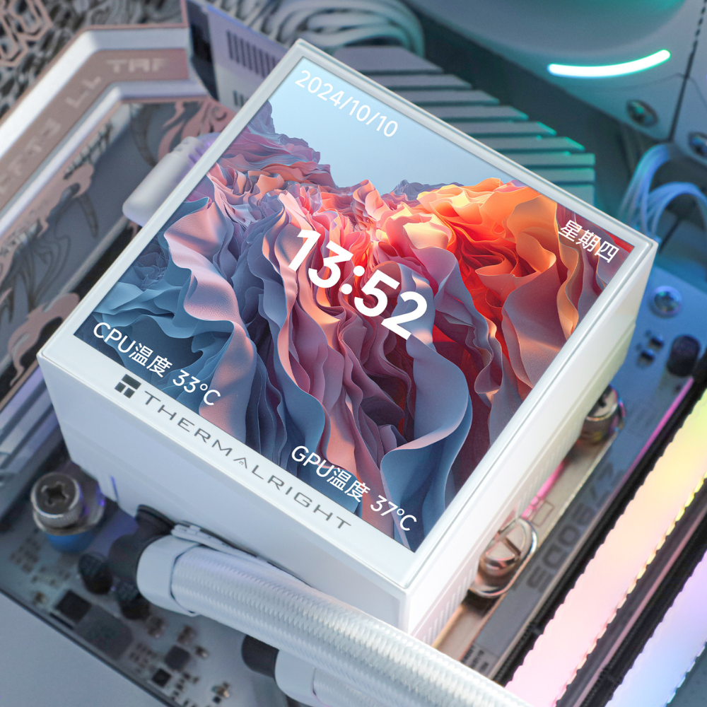 Refrigeración Líquida Thermalright Hyper Vision 360 Argb White (Caja Genérica) - Imagen 4