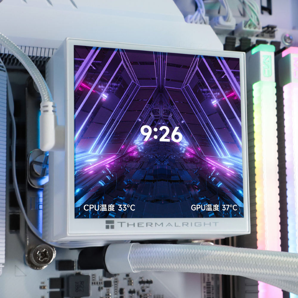 Refrigeración Líquida Thermalright Hyper Vision 360 Argb White (Caja Genérica) - Imagen 5