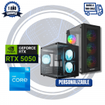 PC GAMER RTX 5050, Intel I5 12400F, 8GB RAM DDR4, 512GB M2
