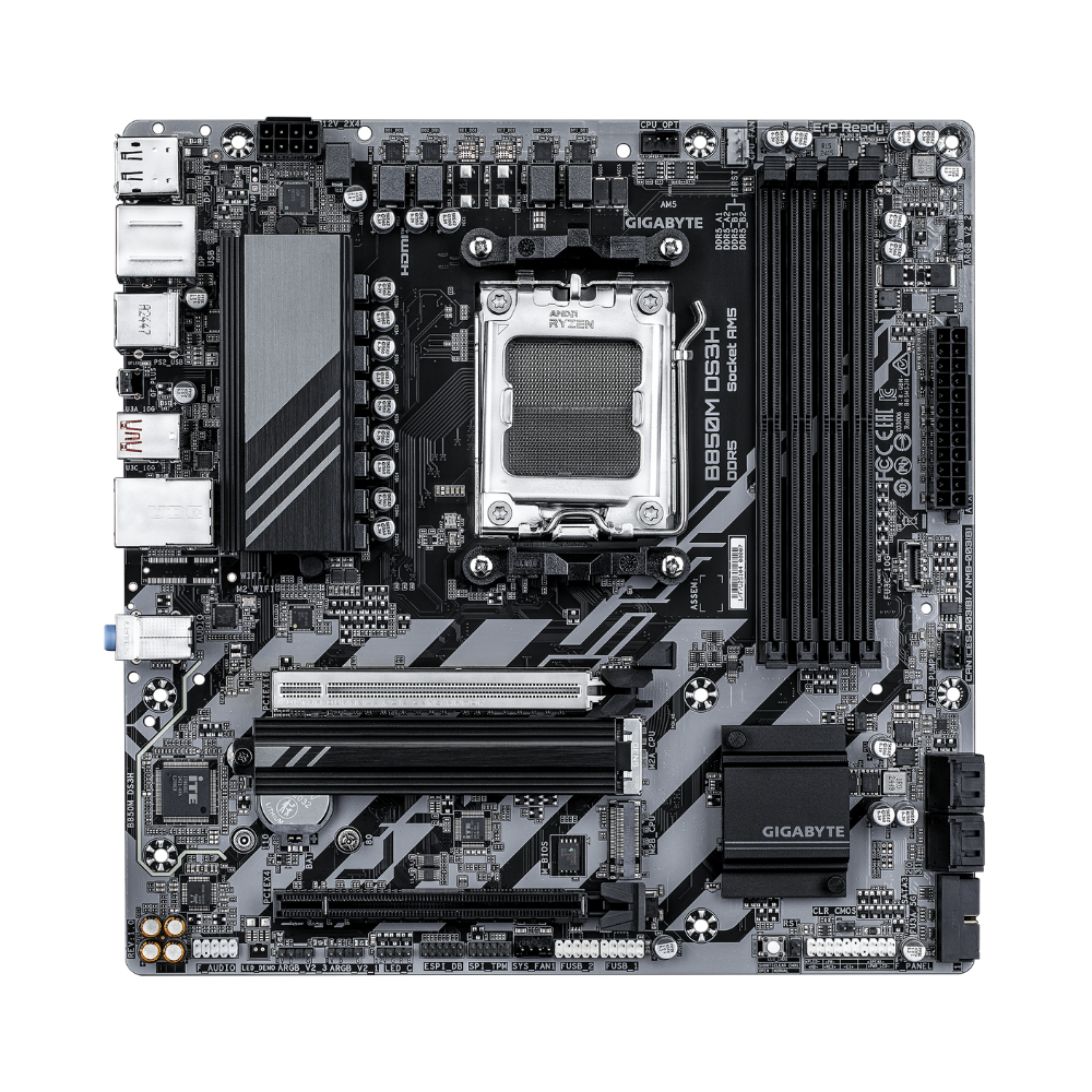 Placa Madre Gigabyte B850M DS3H (Rev. 1.0) - Imagen 2