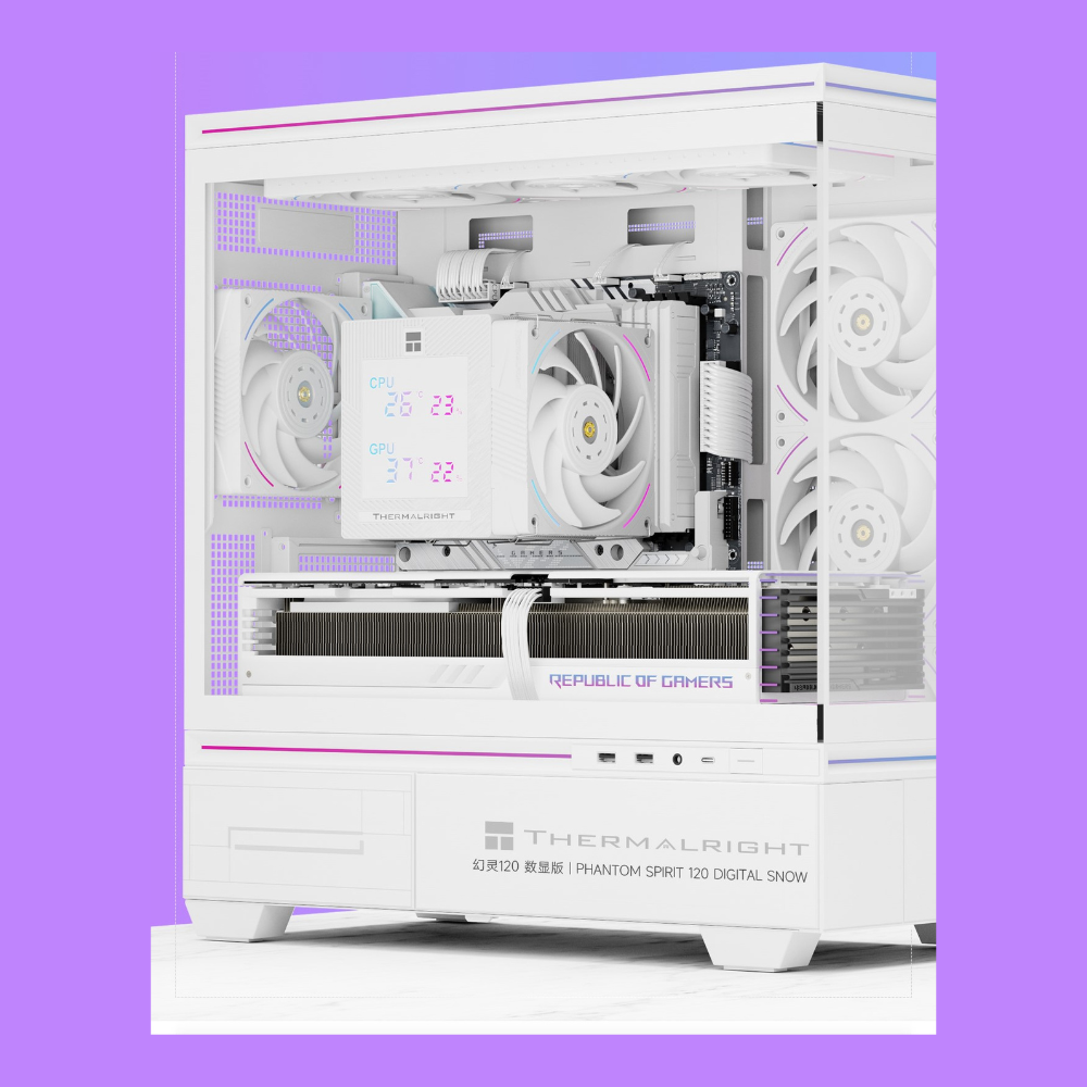 Cooler CPU Thermalright Phantom Spirit 120 Digital SNOW - Imagen 3