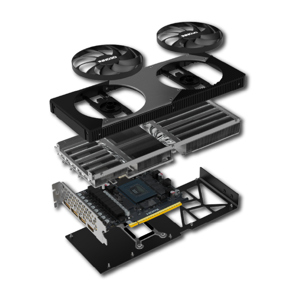 Tarjeta de Video INNO3D GeForce RTX 5070 TWIN X2 12GB GDDR7 - Imagen 10