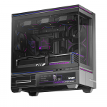 Gabinete Thermalright TL-M10 VISION BLACK MATX (Incluye Pantalla IPS)