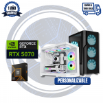 PC GAMER RTX 5070, AMD Ryzen 7 9700X, 16GB RAM DDR5, 1TB M2