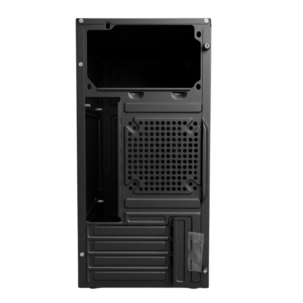 Gabinete NEWGEN OFFICE MATX Black (1 Fan) - Imagen 4