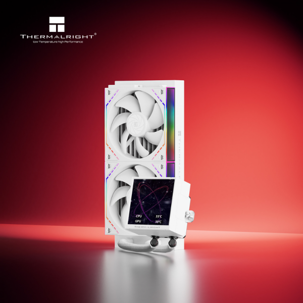 Refrigeración Líquida Peerless Vision 240 Argb White - RS Tech