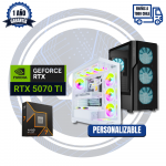 PC GAMER RTX 5070 TI , AMD Ryzen 7 9700X, 16GB RAM DDR5 ,1TB M.2