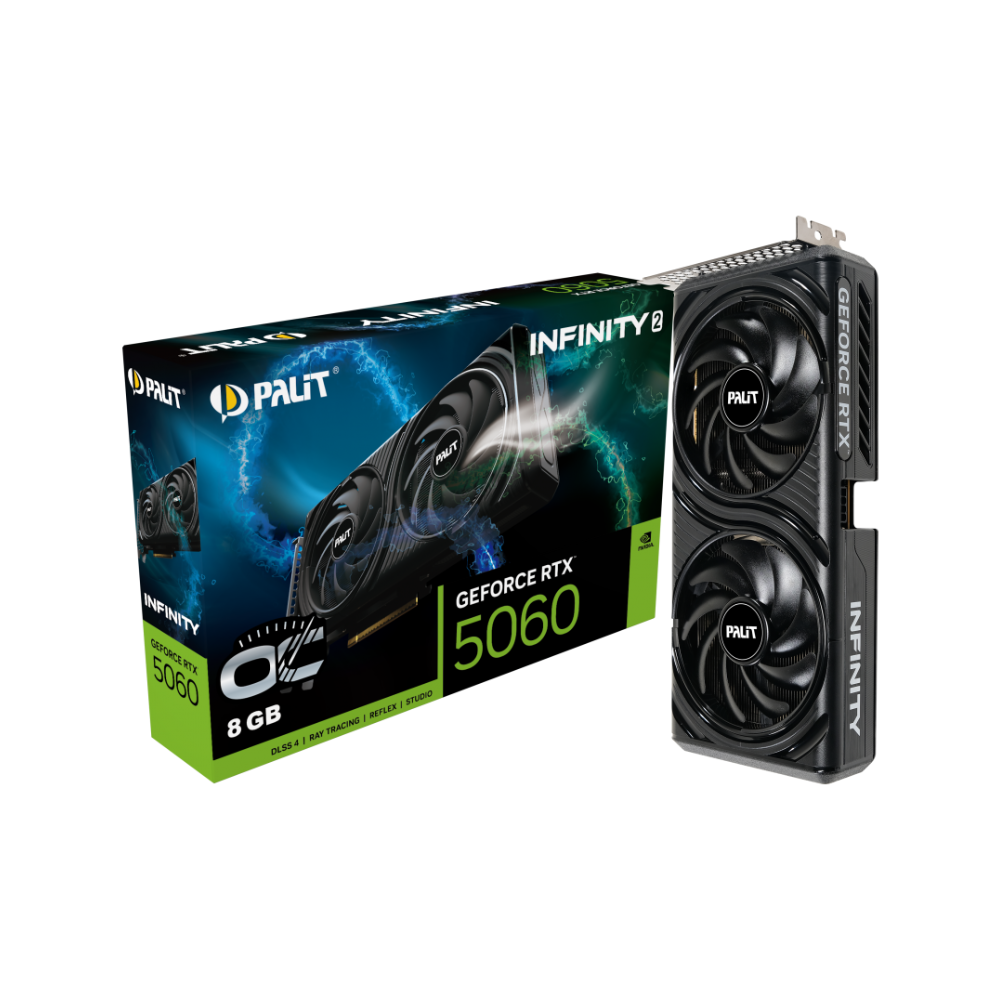 Tarjeta de video Palit RTX 5060 INFINITY 2 OC 8GB GDDR7